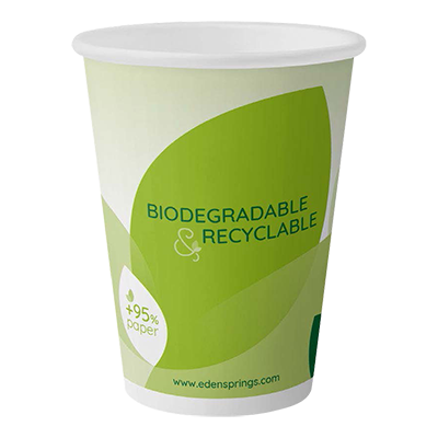 Gobelets biodégradables et recyclables
