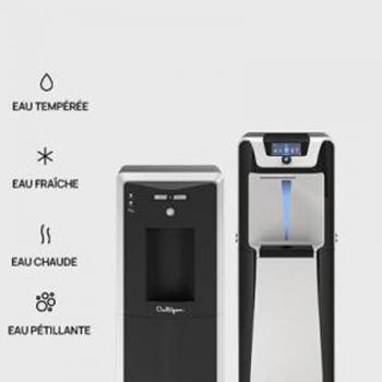Fontaine à eau filtrante sur réseau