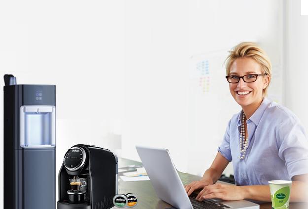 OFFRE DUO : Fontaine à eau sur réseau + Machine à café